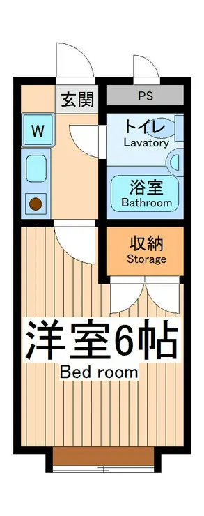 スカイコート相武台 3階階 間取り