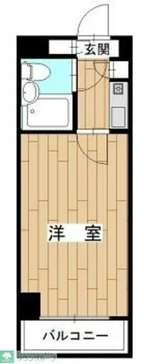 板橋昭和ビル徳丸 3階階 間取り