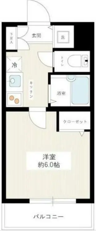 スカイコート中村橋第3 1階階 間取り