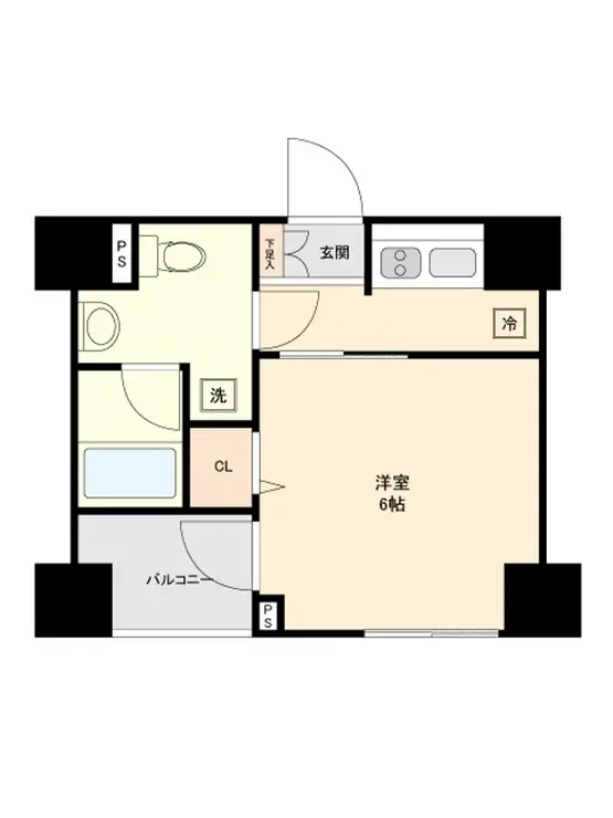 ブライズ高田馬場 2階階 間取り
