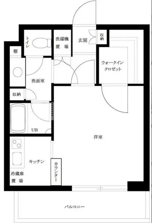 ルーブル学芸大学五番館 3階階 間取り