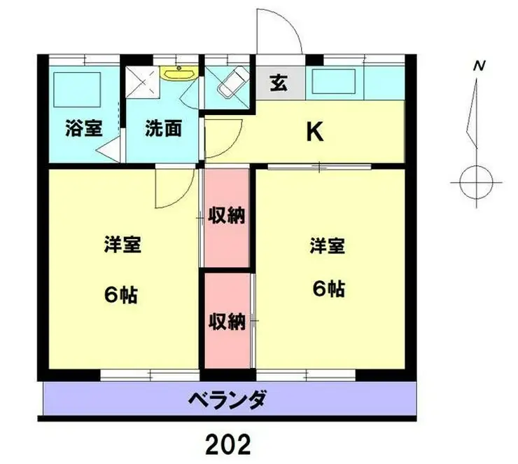 フェニックス 2階階 間取り
