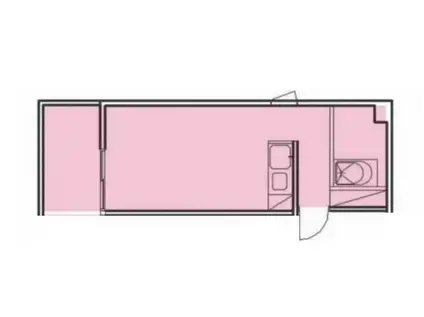 GREEN HOUSE 早稲田(ワンルーム/4階)の間取り写真