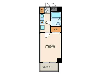 グレイス91(1K/3階)の間取り写真