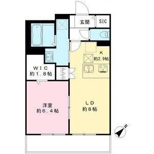 MAISON DE MARINE(1LDK/1階)の間取り写真