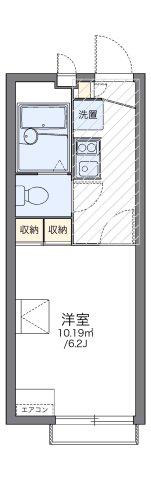 レオパレスT M K(1K/2階)の間取り写真
