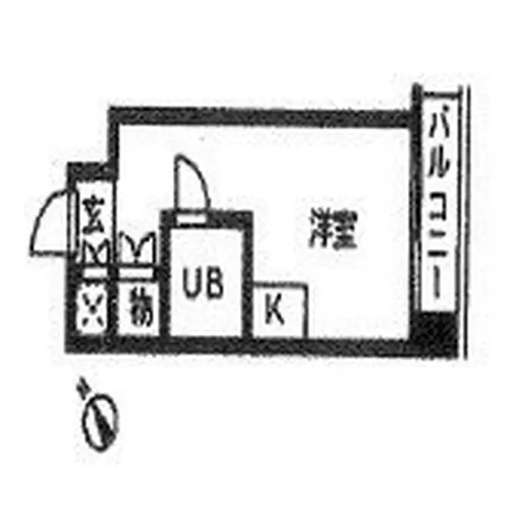 トップ川崎第3 1階階 間取り