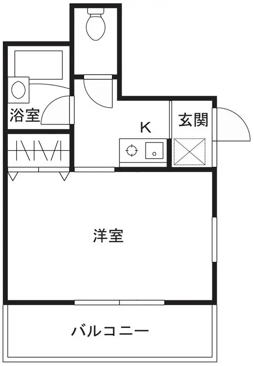 リベラル 1階階 間取り