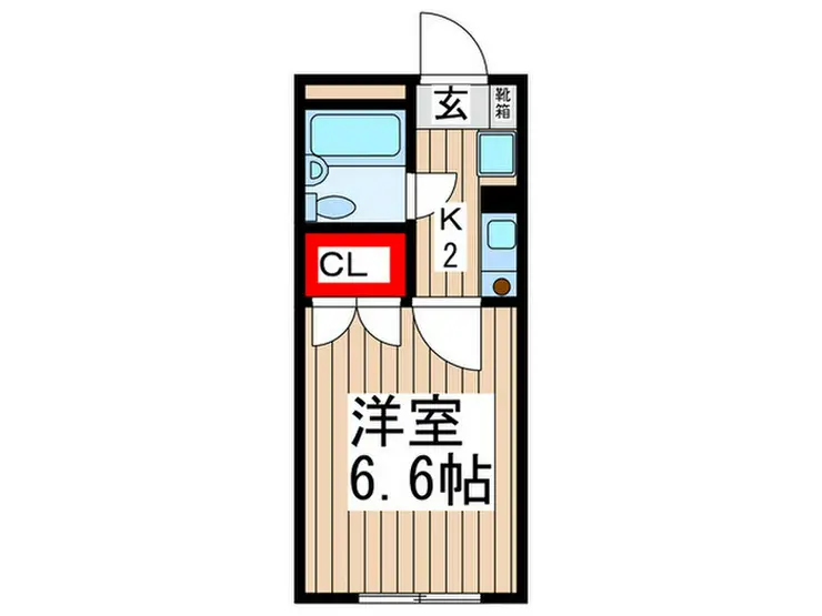 シティクレスト南浦和 3階階 間取り