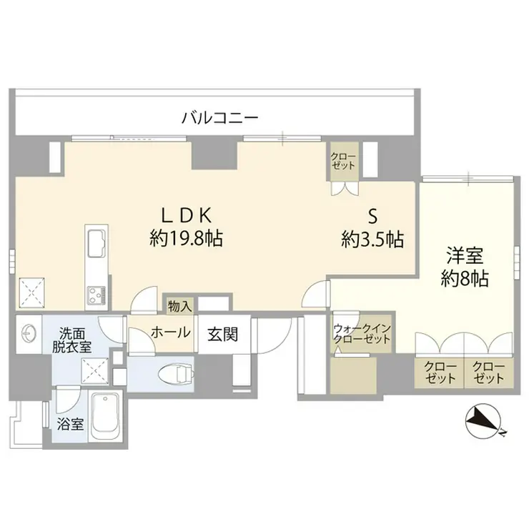 modernotorresho-to 9階階 間取り