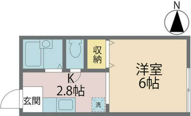 パークハイム多摩 2階階 間取り