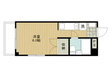 メゾン・ドゥ・フジ大宮(ワンルーム/4階)の間取り写真