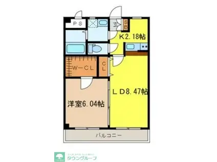 クレールV 918640(1LDK/3階)の間取り写真