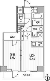 THE RESIDENCE神楽坂I(1LDK/5階)の間取り写真