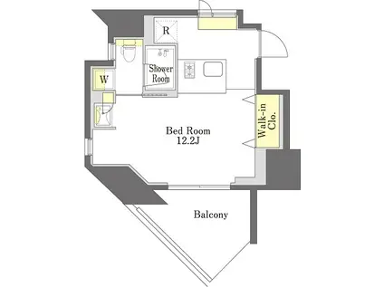 プライムメゾン本郷(ワンルーム/3階)の間取り写真