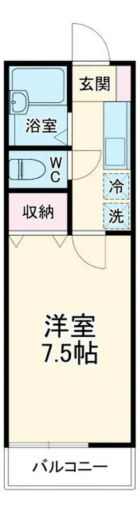 サニーヒル湘南 2階階 間取り