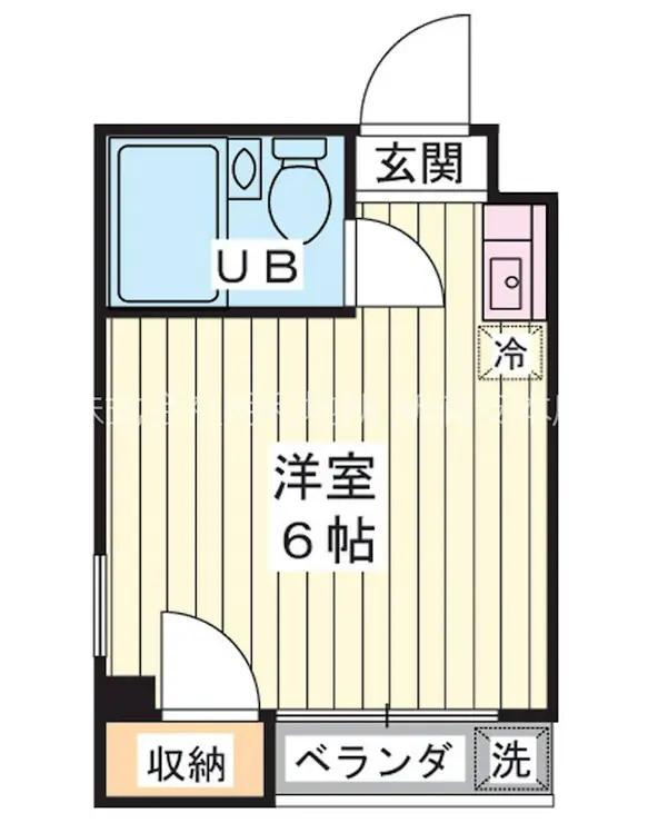 リバーサイドM 2階階 間取り