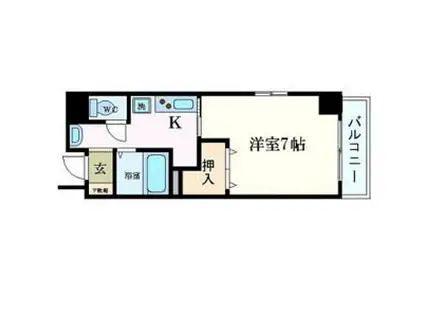 GP栄本町通(1K/5階)の間取り写真