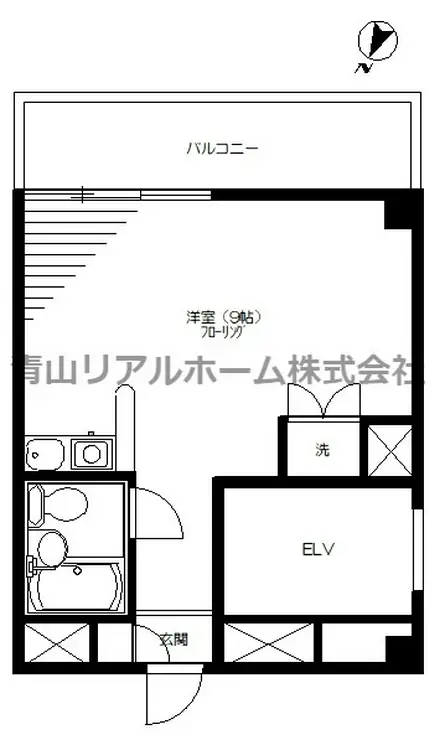 サンパレス目黒 6階階 間取り