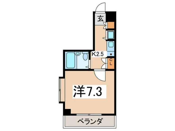モンテベルデ横浜中央 11階階 間取り