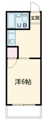 コート多賀III(1K/3階)の間取り写真