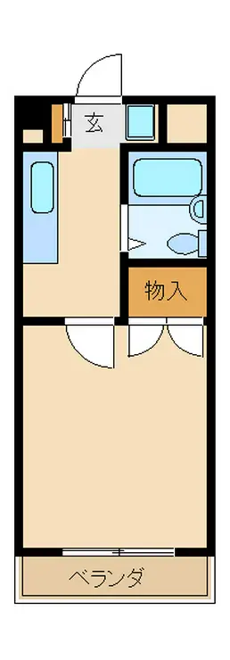 サンシティーカネイ・No.3 2階階 間取り