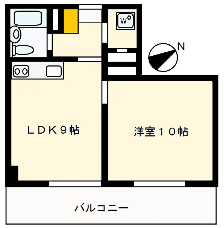 麻布広尾ナショナルコート 3階階 間取り