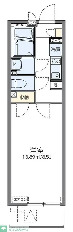 レオネクスト八重 1階階 間取り