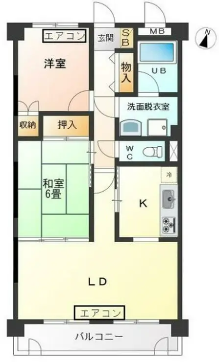フロイデ目白 4階階 間取り