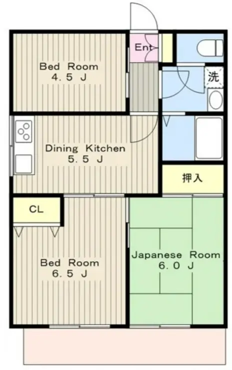 ウィンコート清新 2階階 間取り