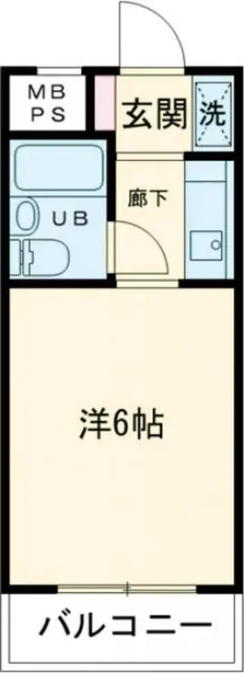 ダイアパレス目黒本町 2階階 間取り