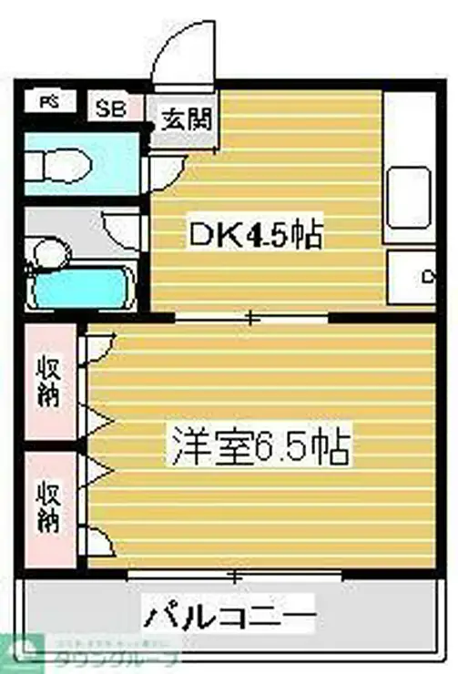 グレース小机 3階階 間取り