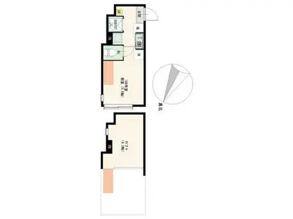 貫井3丁目NEOAVAND(ワンルーム/1階)の間取り写真