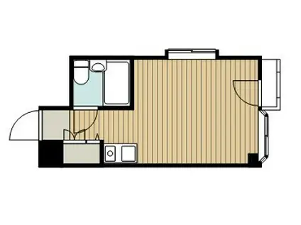 プラザUSA戸田公園(ワンルーム/3階)の間取り写真