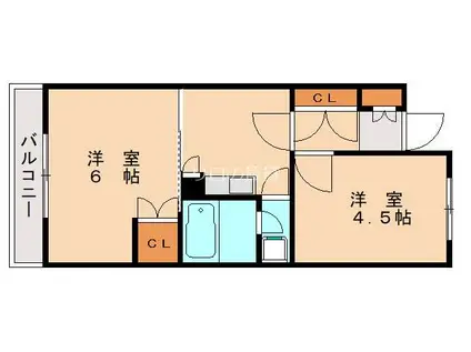 エルカミノ(2K/2階)の間取り写真