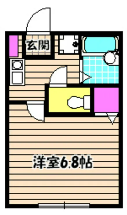 エトワールC 2階階 間取り