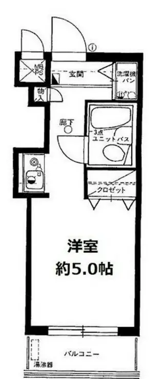 ライオンズマンション反町 3階階 間取り