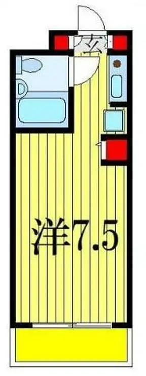 鎌ヶ谷ハイツ 2階階 間取り