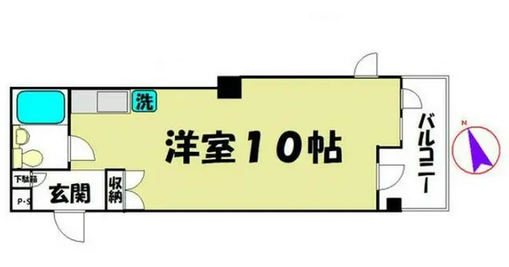 CKすずかけ台 5階階 間取り