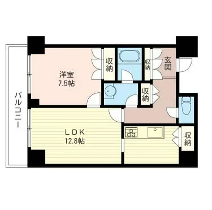 グランドメゾン落合 5階階 間取り