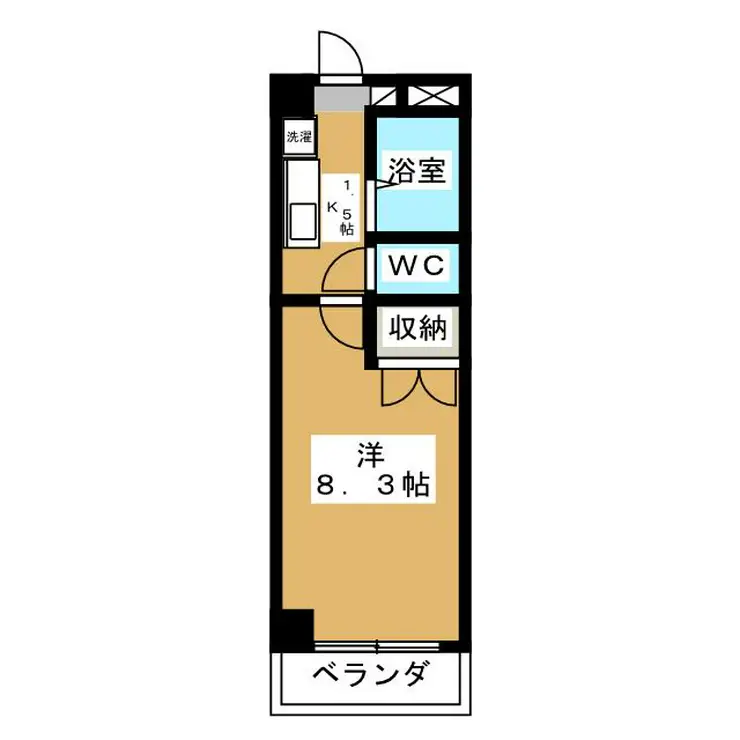 エタニティコート 1階階 間取り