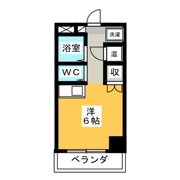 ウェーブス 2階階 間取り
