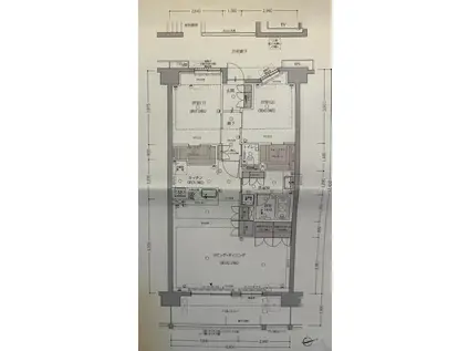 ザ・レーベン金沢城大手門(2LDK/7階)の間取り写真