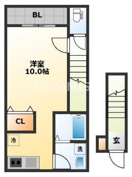 長崎電軌本線 大波止駅 徒歩78分 2階建 築3年