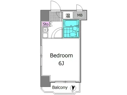 ジェイパーク両国(ワンルーム/7階)の間取り写真