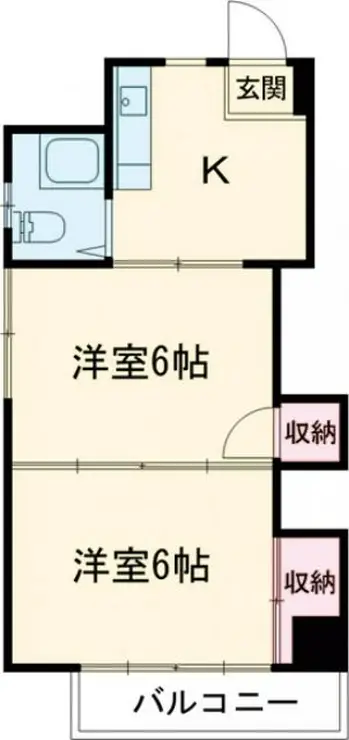 小菅マンション 2階階 間取り