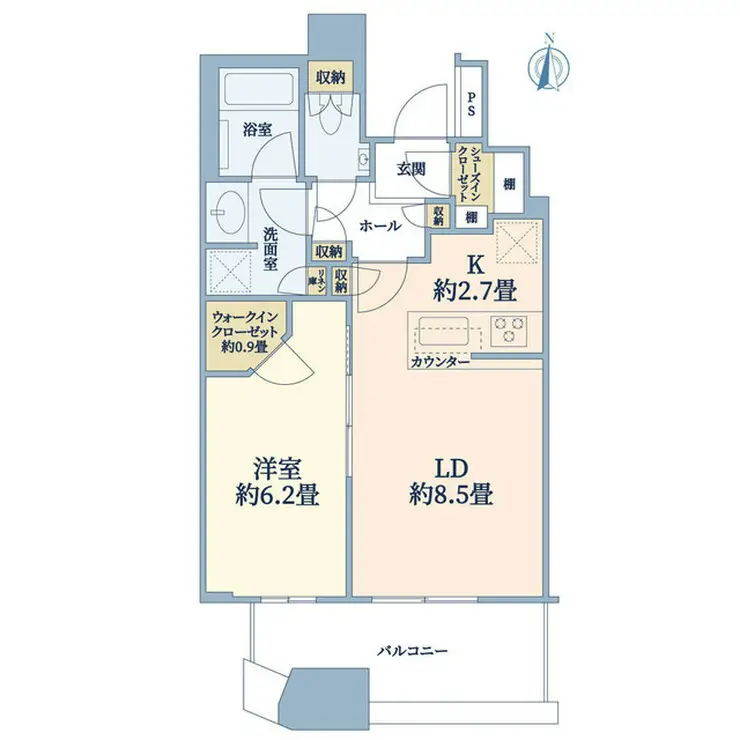 パークシティ武蔵小杉 ザ ガーデン タワーズウエスト 48階階 間取り
