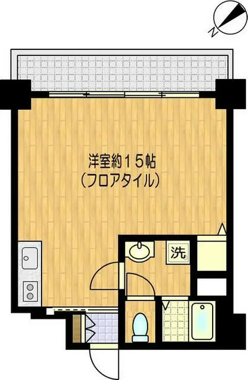 コアメゾン川崎 7階階 間取り