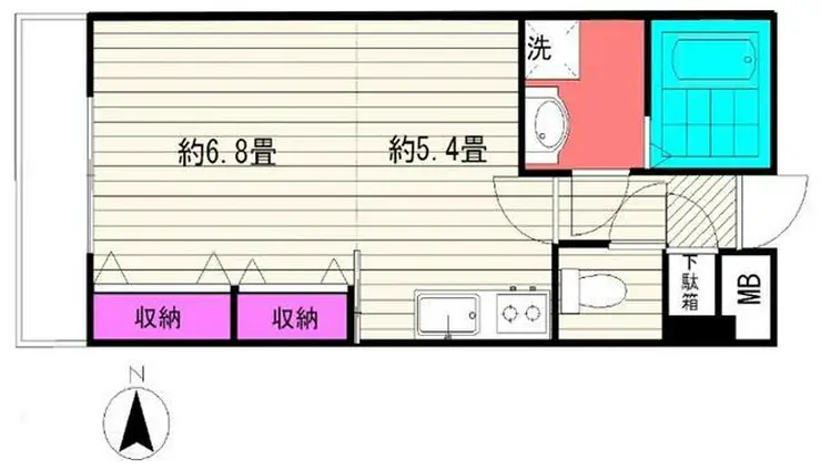 MALULANI成城 1階階 間取り