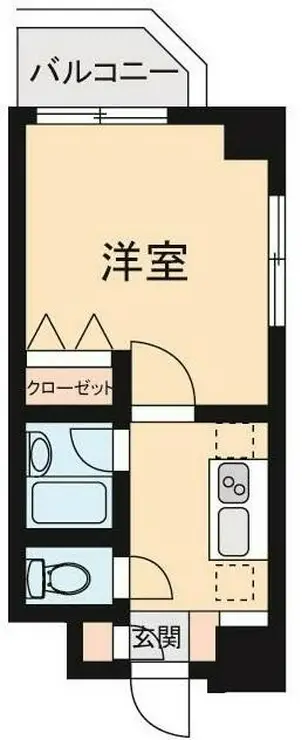 エコロジー高井戸プロセンチュリー 1階階 間取り